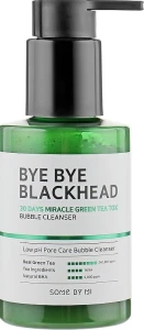Маска-пенка от чёрных точек - Some By Mi Bye Bye Blackhead 30 days Miracle Green Tea Tox Bubble Cleanser, 120 мл