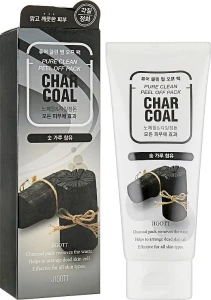 Маска-плівка для глибокого очищення - Jigott Charcoal Pure Clean Peel Off Pack, 180 мл