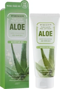 Маска-плівка для обличчя з екстрактом алое вера - Jigott Aloe Pure Clean Peel Off Pack, 180 мл