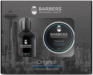 Набор для ухода за бородой - Barbers Original, масло + бальзам