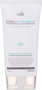 Відновлююча протеїнова маска з колагеном для сухого, пошкодженого волосся - La'dor Hydro LPP Treatment, 150 мл