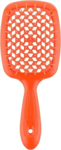 Расческа для волос - Janeke Small Superbrush, оранжевая, маленькая