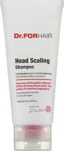 Шампунь c частицами соли для глубокого очищения кожи головы - Dr. ForHair Head Scaling Shampoo, 100 мл