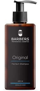 Шампунь для чоловіків для щоденного використання - Barbers Original Premium Shampoo, 400 мл