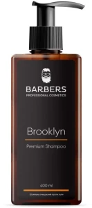 Шампунь для мужчин против перхоти - Barbers Brooklyn Premium Shampoo, 400 мл