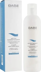 Шампунь проти лупи для жирної шкіри голови - BABE Laboratorios Anti-Oily Dandruff Shampoo, 250 мл