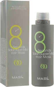Смягчающая маска для волос за 8 секунд - Masil 8 Seconds Salon Super Mild Hair Mask, 200 мл