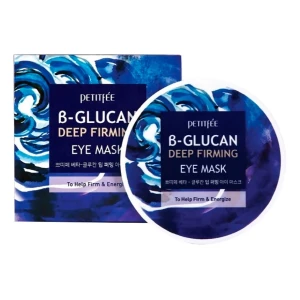 Зміцнюючі патчі під очі з бета-глюканом - PETITFEE & KOELF B-Glucan Deep Firming Eye Mask, 60 шт