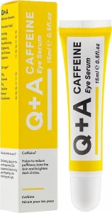 Сироватка для області навколо очей із кофеїном - Q+A Caffeine Eye Serum, 15 мл