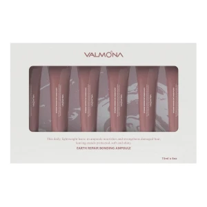 Сироватка для відновлення волосся - Valmona Earth Repair Bonding Ampoule, 6x15 мл