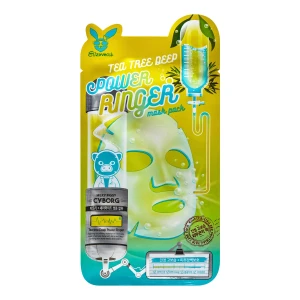Тканевая маска для проблемной кожи - Elizavecca Face Care Tea Tree Deep Power Ringer Mask, 1 шт