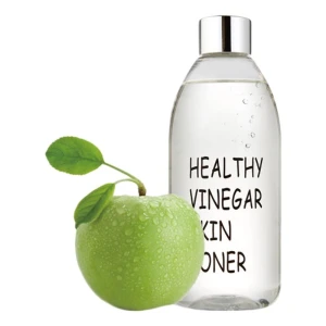 Тонер для обличчя з яблуком - REALSKIN Vinegar skin toner Apple, 300 мл