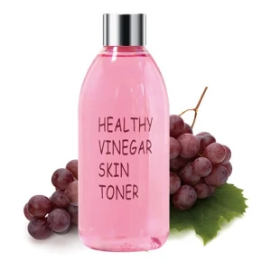 Тонер для обличчя з червоним вином - REALSKIN Healthy Vinegar Skin Toner Grape Wine, 300 мл