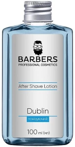 Тонизирующий лосьон после бритья - Barbers Dublin Aftershave Lotion, 100 мл