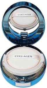 Зволожуючий кушон з колагеном - Enough Collagen Aqua Air Cushion, тон 21, 15 г
