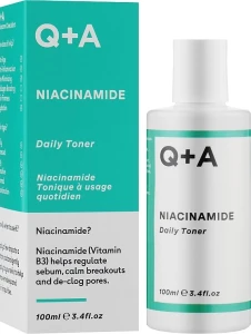 Увлажняющий тонер для лица с ницинамидом - Q+A Niacinamide Daily Toner, 100 мл