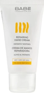 Відновлюючий крем для рук для сухої та потрісканої шкіри - BABE Laboratorios Hand Cream, 50 мл