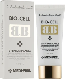 ВВ-крем для обличчя - Medi peel BB Cream Bio-Cell 5 Growth Factors, 50 мл