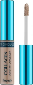 Колагеновий консилер для обличчя - Enough Collagen Cover Tip Concealer №02, 9 г