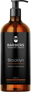 Шампунь для мужчин против перхоти - Barbers Brooklyn Premium Shampoo, 1000 мл