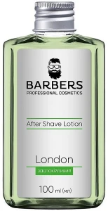 Заспокійливий лосьйон після гоління - Barbers London Aftershave Lotion, 100 мл