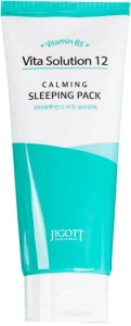 Заспокійлива нічна маска для обличчя - Jigott Vita Solution 12 Calming Sleeping Pack, 180 мл