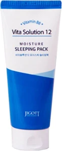 Зволожуюча нічна маска для обличчя - Jigott Vita Solution 12 Moisture Sleeping Pack,, 180 мл