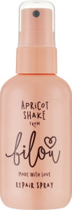 Відновлюючий спрей для волосся "Абрикосовий шейк" - Bilou Apricot Shake Repair Spray, 150 мл