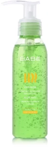 Зволожуючий заспокійливий гель для тіла зі 100% алое вера - BABE Laboratorios Aloe Gel, міні, 90 мл