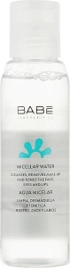 Мицеллярная вода для любого типа кожи, даже очень чувствительной - BABE Laboratorios Micellar Water, 250 мл