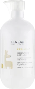 Дитяче зволожуюче молочко для тіла - BABE Laboratorios PEDIATRIC Moisturising Body Milk, 500 мл