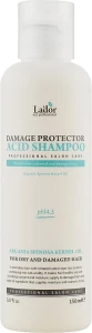 Безлужний (кислотний) шампунь для волосся після фарбування або завивки з аргановою олією - La'dor Damage Protector Acid Shampoo, 150 мл