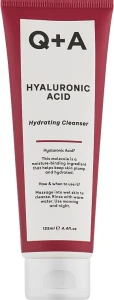 Зволожуючий гель для вмивання з гіалуроновою кислотою - Q+A Hyaluronic Acid Hydrating Cleanser, 125 мл