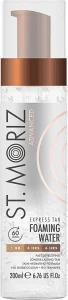 Пінка для швидкої автозасмаги - St. Moriz St.Moriz Advanced Express Self Tanning Foaming Water, 200 мл
