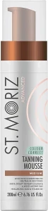 Мусс для коррекции автозагара - St. Moriz Advanced Colour Correcting Tanning Mousse Medium,, средний оттенок, 200 мл