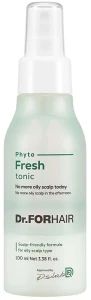 Освежающий тоник-спрей для жирных волос и кожи головы - Dr. ForHair Dr.FORHAIR Phyto Fresh, 100 мл