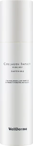 Спрей для обличчя зволоження - WellDerma Collagen Impact Hydro Mist Sapphire, 150 мл