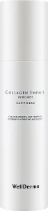 Wellderma Спрей Для Лица Увлажнение - WellDerma Collagen Impact Hydro Mist Sapphire, 150 мл