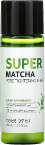 Двухфазный тонер для сужения пор с чаем матча - Some By Mi Super Matcha Pore Tightening, 30 мл