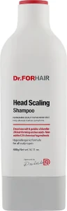 Шампунь з часточками солі для глибокого очищення шкіри голови - Dr. ForHair Head Scaling Shampoo, 400 мл
