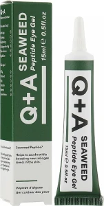 Пептидний ліфтинг-гель для шкіри навколо очей - Q+A Seaweed Peptide Eye Gel, 15 мл