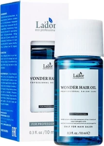 Увлажняющее масло для тусклых волос - La'dor Wonder Hair Oil, 10 мл