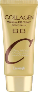 Зволожуючий BB-крем з колагеном - Enough Collagen Moisture BB Cream SPF 47 PA+++, 50 мл