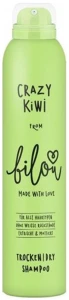 Сухий шампунь для волосся "Крейзі ківі" - Bilou Crazy Kiwi Dry Shampoo, 200 мл