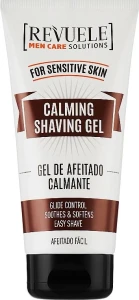 Гель для гоління для чутливої шкіри - Revuele Men Care Solutions Calming Shaving Gel, 180 мл