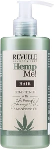 Кондиціонер для волосся з олією насіння коноплі - Revuele Hemp Me! Hair Conditioner, 250 мл