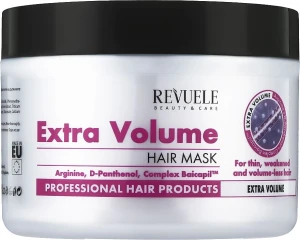 Маска для волосся "Екстра-об'єм" - Revuele Professional Hair Products Extra Volume Hair Mask, 500 мл