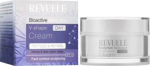 Revuele Омолаживающий дневной крем для лица с пептидами и ретинолом Bioactive Skin Care Retinol + Peptides V-shape Day Cream, 50 мл