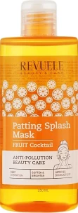Сплеш-маска для обличчя "Фруктовий коктейль" - Revuele Patting Splash Mask, 250 мл