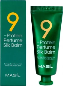 Незмивний парфумований протеїновий бальзам для пошкодженого волосся - Masil 9 Protein Perfume Silk Balm, 20 мл